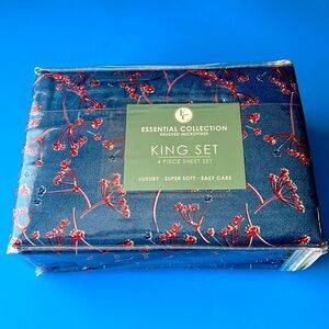 Essential Collection King Brushed Microfiber Sheet Set
